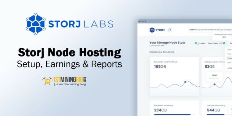 Host a Storj Node – Setup, Earnings & Studies