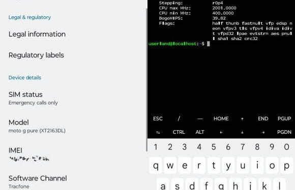 Utilizing Motorola Moto G Energy (2021) and Moto G Pure (2021) for VRSC Mining