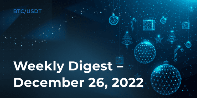 Weekly Digest – December 26, 2022