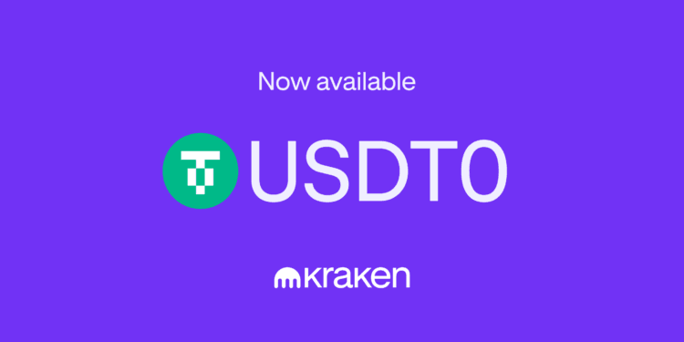 USDT0 launches completely on Kraken!