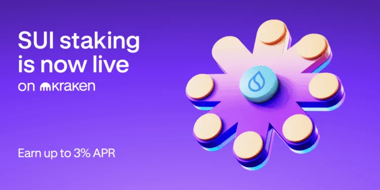 SUI staking is now dwell on Kraken – earn as much as 3%