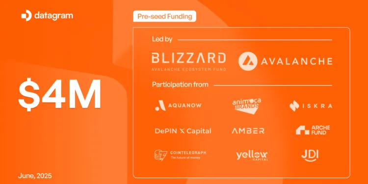 Blizzard the Avalanche Fund Leads Datagram’s $4M Pre-Seed Spherical to Grow to be