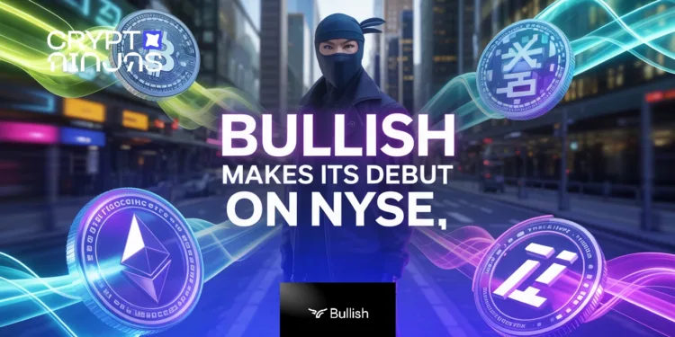 Bullish Makes Its Debut on NYSE, Elevating $1.1B in IPO