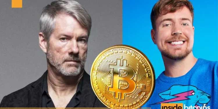Saylor Tells MrBeast To Purchase Bitcoin Even After Pausing BTC Buys