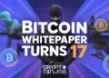Bitcoin Whitepaper Turns 17 as BTC Hits $110,000 and Market Faces $13.4B Choices Expiry