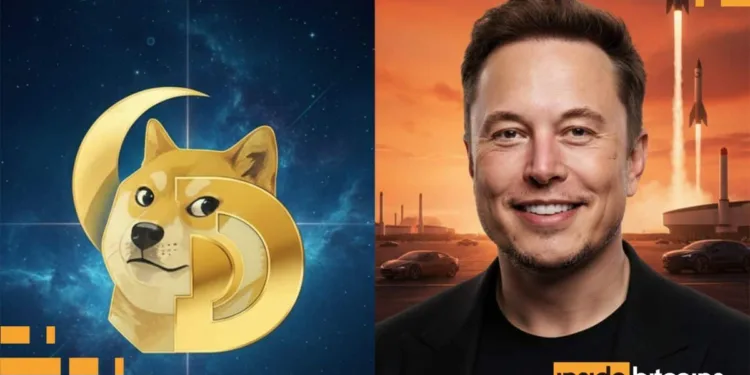 Dogecoin Value Dips 6% As Musk Revisits DOGE Moon Mission