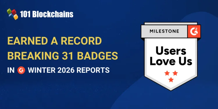 101 Blockchains Acknowledged in G2 Winter 2026 Reviews